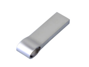 USB 3.0-флешка на 64 Гб с мини чипом, компактный дизайн, боковое отверстие для цепочки — изображение 3