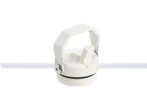 Бутылка для воды объемом 1,06 литра с откидной трубочкой Stanley IceFlow™ 2.0 - Frosted white — изображение 3