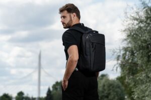 Рюкзак для ноутбука Onefold, черный — изображение 13
