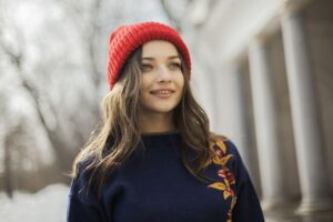 Шапка Nordkyn, красная — изображение 4