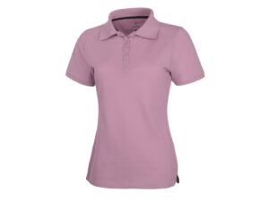 Calgary женская футболка-поло с коротким рукавом, light pink