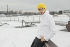 Шапка Life Explorer, ярко-желтая — изображение 9