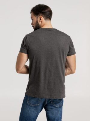 Футболка унисекс Firm Wear, черный меланж — изображение 8