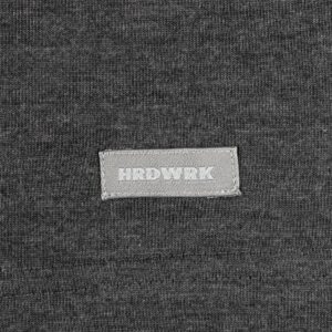 Футболка унисекс Firm Wear, черный меланж — изображение 4