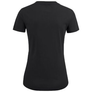 Футболка женская Ladies American U, черная — изображение 2