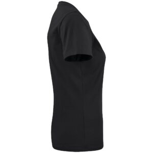 Футболка женская Ladies American U, черная — изображение 3