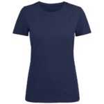 Футболка женская Ladies American U, темно-синяя