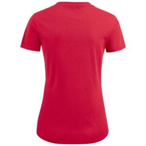 Футболка женская Ladies American U, красная — изображение 2
