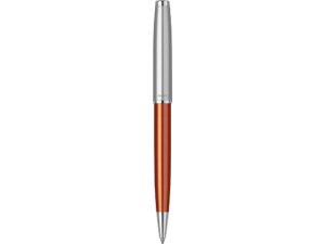 Шариковая ручка Parker Sonnet Essentials Orange SB Steel CT, цвет чернил black, перо: M, в подарочной упаковке. — изображение 2