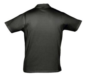 Рубашка поло мужская Prescott Men 170, черная — изображение 2