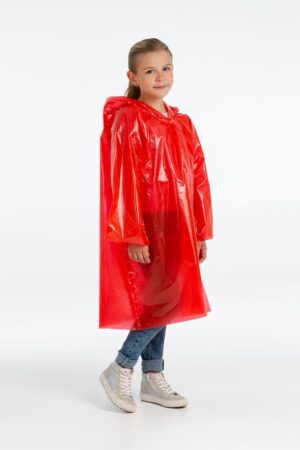 Дождевик-плащ детский BrightWay Kids, красный — изображение 5