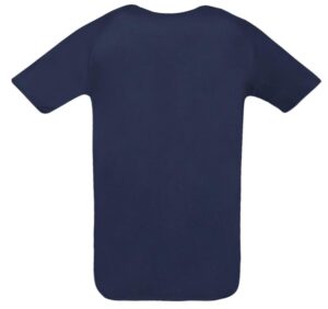Футболка унисекс Sporty 140, темно-синяя — изображение 2