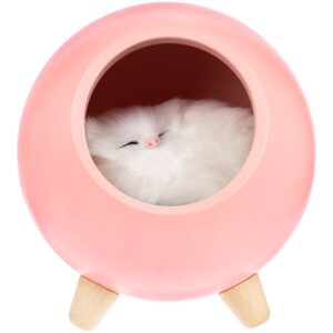 Беспроводная лампа-колонка Right Meow, розовая — изображение 2