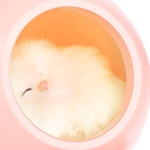 Беспроводная лампа-колонка Right Meow, розовая — изображение 3