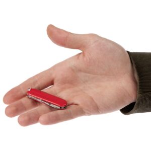 Нож-брелок Clasp, красный — изображение 4