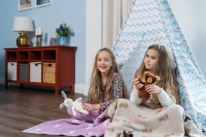Мягкая игрушка Beastie Toys, заяц с белым шарфом — изображение 6