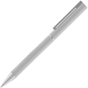 Ручка шариковая Blade Soft Touch, серая — изображение 3
