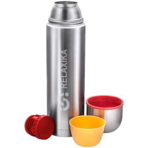 Термос Relaxika Duo 1200, стальной — изображение 5