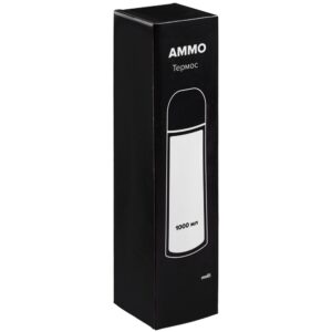 Термос Ammo 1000, зеленый — изображение 10