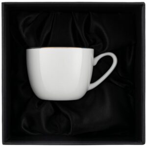 Кофейная пара Select, белая с золотистой отводкой — изображение 2