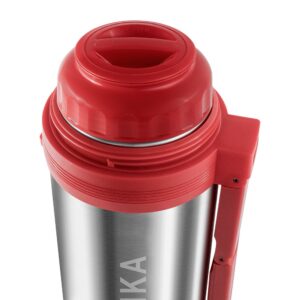 Термос для еды и напитков Relaxika 1500, стальной — изображение 3