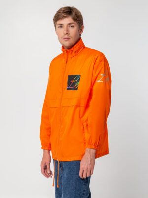 Ветровка из нейлона Surf 210, оранжевая — изображение 9