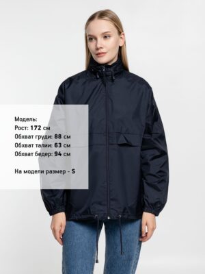 Ветровка из нейлона Surf 210, темно-синяя (navy) — изображение 10