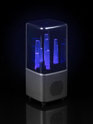 Беспроводная колонка с подсветкой citySound, черная — изображение 10