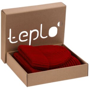Коробка Teplo, малая, крафт — изображение 3