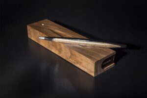Шариковая ручка Cambiano Shiny Chrome Walnut — изображение 6