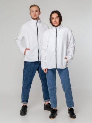 Куртка флисовая унисекс Manakin, ярко-синяя — изображение 11