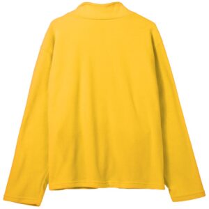 Куртка флисовая унисекс Manakin, желтая — изображение 2