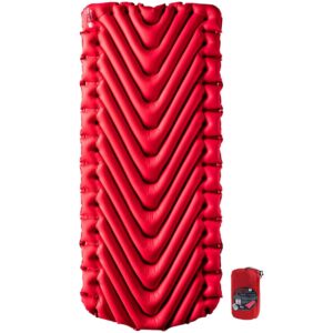 Надувной коврик Insulated Static V Luxe, красный — изображение 2