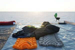Надувной коврик Insulated Static V Lite, оранжевый — изображение 6