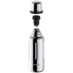 Термос Flask 1000, вакуумный, стальной зеркальный — изображение 3