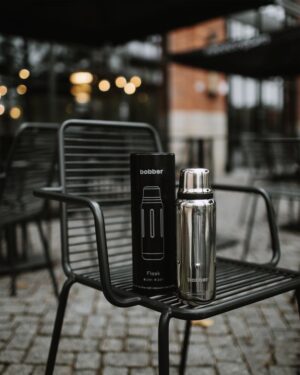 Термос Flask 470, вакуумный, стальной зеркальный — изображение 7