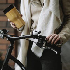 Термостакан Tumbler 350, вакуумный, оранжевый — изображение 8