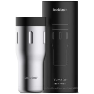 Термостакан Tumbler 470, вакуумный, стальной матовый — изображение 2
