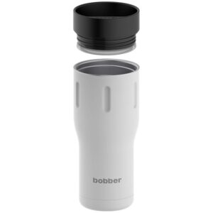 Термостакан Tumbler 470, вакуумный, белый — изображение 3