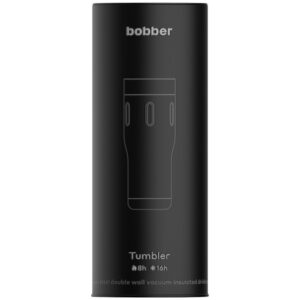 Термостакан Tumbler 470, вакуумный, белый — изображение 5