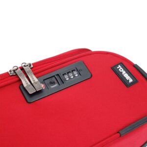 Чемодан Brosno M, красный — изображение 8