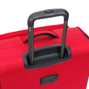Чемодан Brosno M, красный — изображение 5