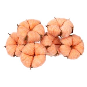 Цветок хлопка Cotton, оранжевый — изображение 2