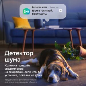 Умная колонка SberBoom, лунный серый — изображение 5