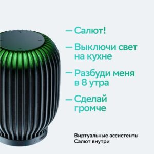Умная колонка SberBoom, черная — изображение 5