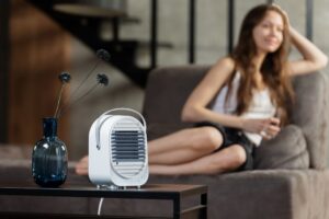Обогреватель с функцией вентилятора airTune, белый — изображение 11