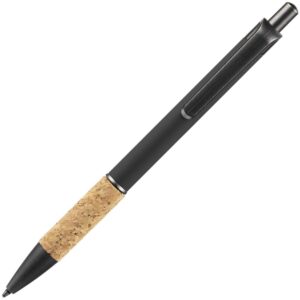 Ручка шариковая Cork, черная — изображение 3