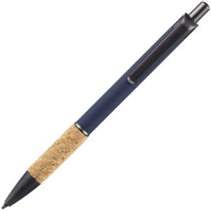 Ручка шариковая Cork, синяя — изображение 3
