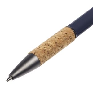 Ручка шариковая Cork, синяя — изображение 4