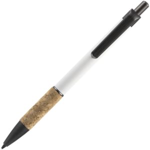 Ручка шариковая Cork, белая — изображение 3
